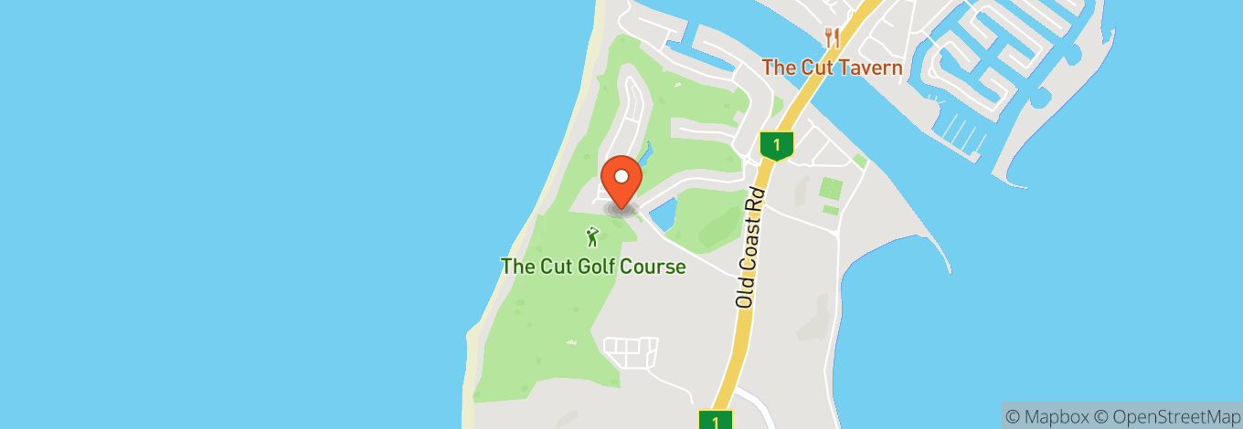 Map of The Cut Golf Course