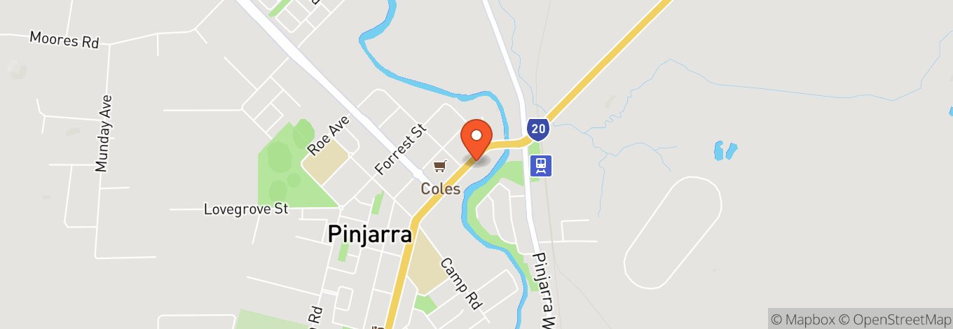 Map of The Exchange Hotel