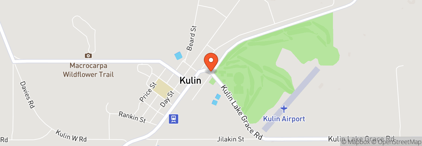 Map of Kulin Bush Races