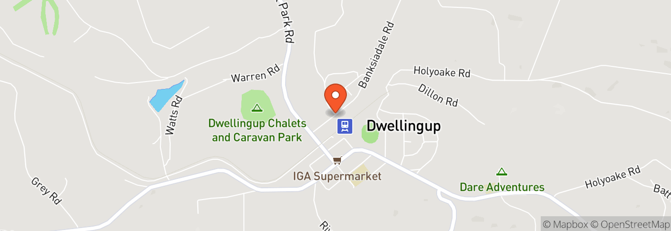 Map of Banksia Springs