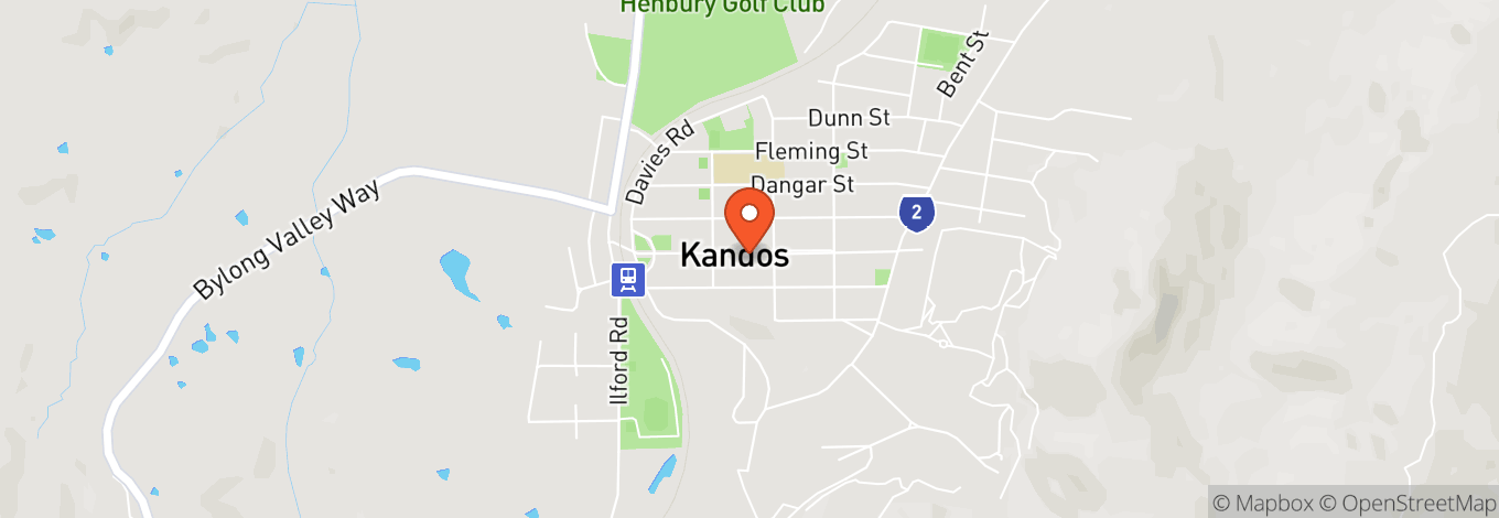 Map of Kandos Community Centre