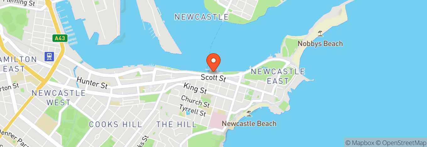 Map of Queens Wharf Hotel