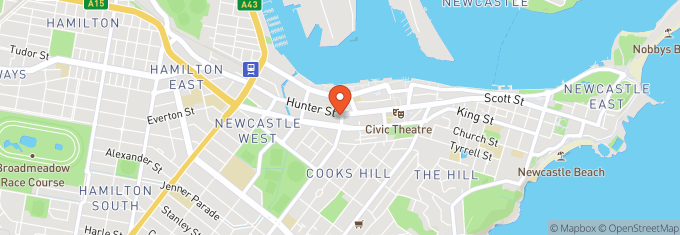 Map of The Den