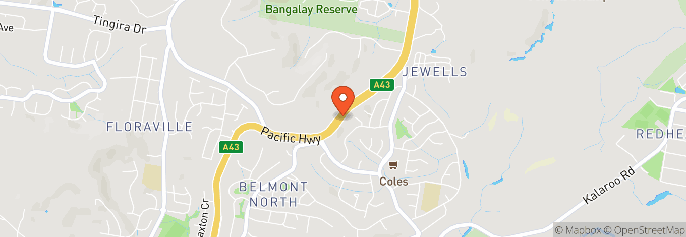 Map of Jewells Tavern