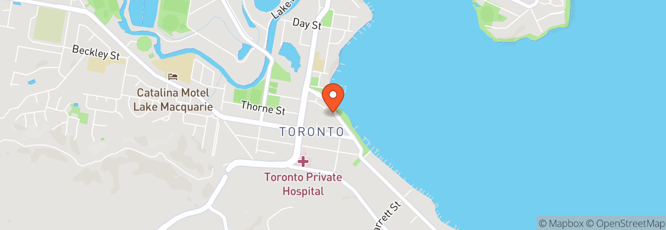 Map of Toronto Hotel