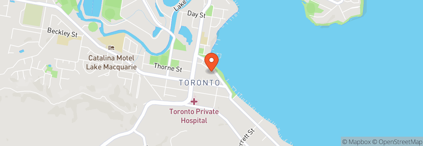 Map of Toronto Hotel