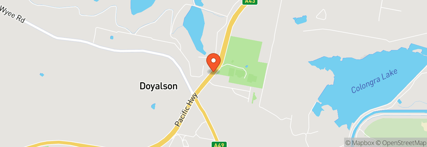 Map of Doyalson RSL