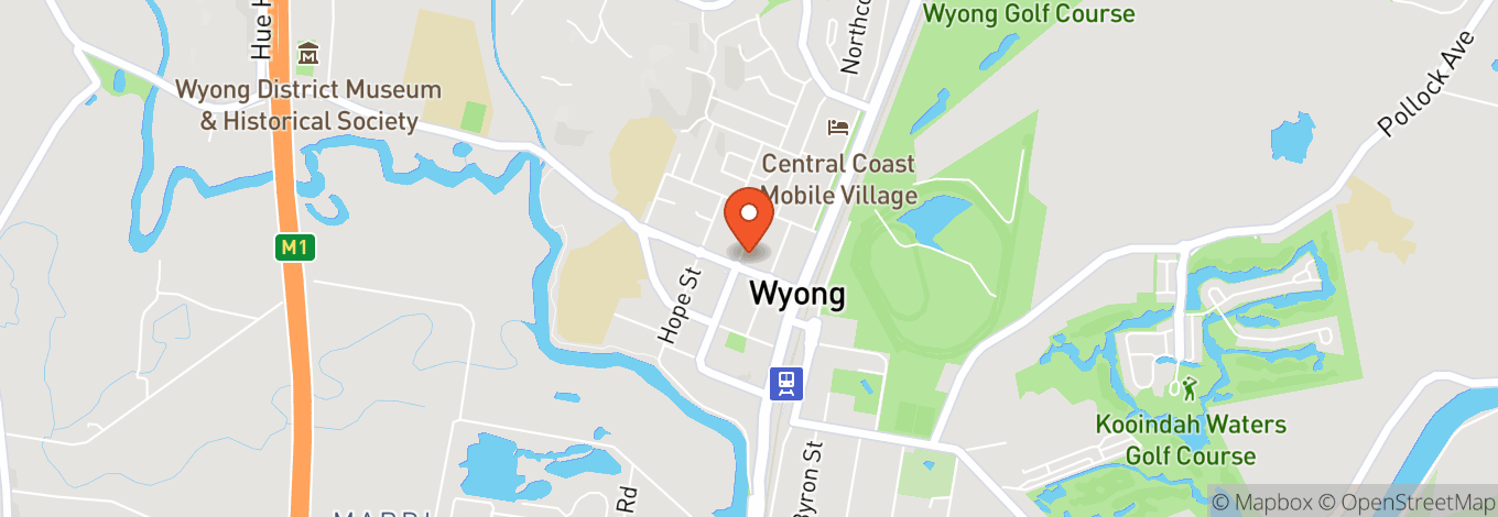 Map of The Art House Wyong
