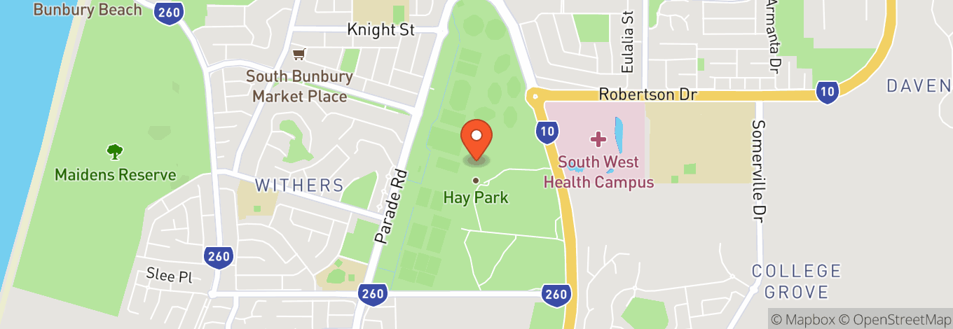 Map of Hay Park