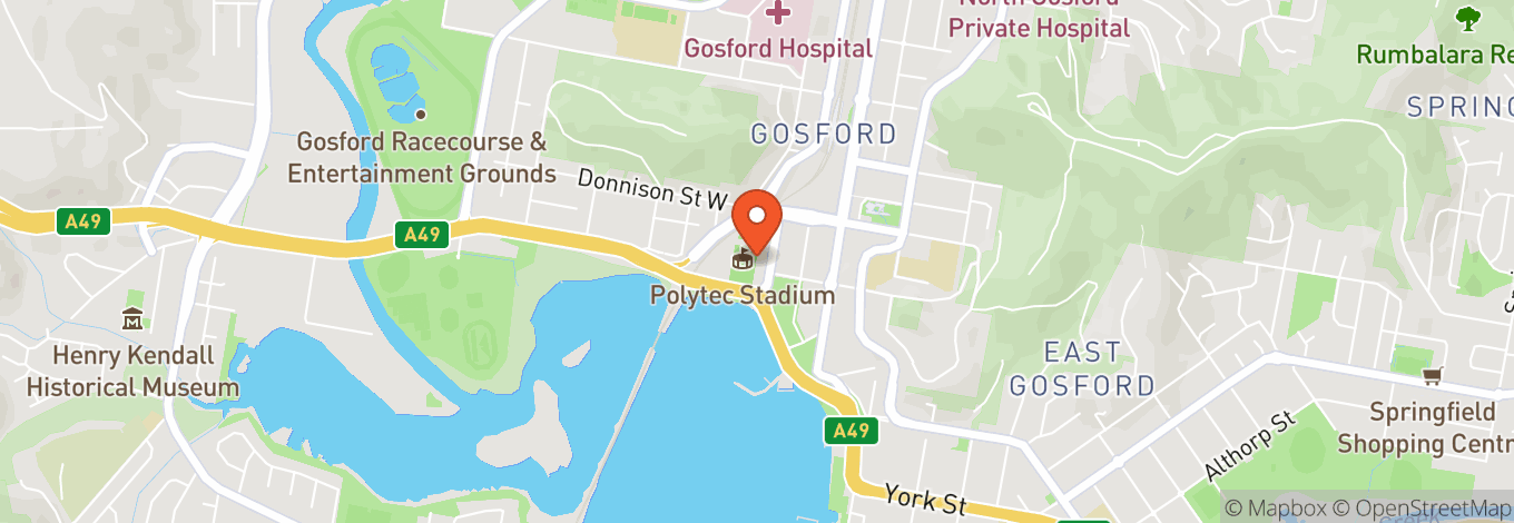 Map of Polytec Stadium