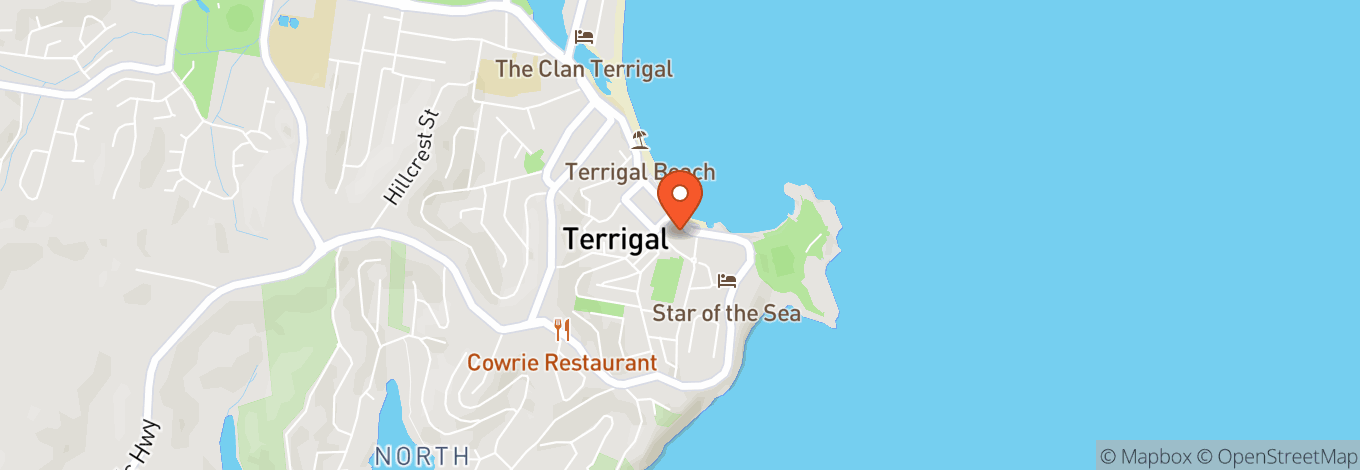 Map of Terrigal Beach House