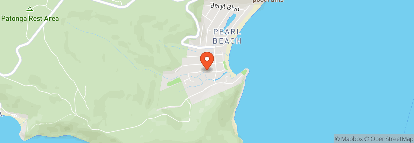 Map of Pearl Beach Arboretum