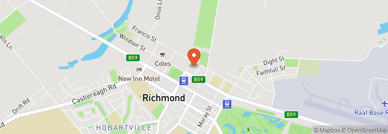 Map of Richmond Club