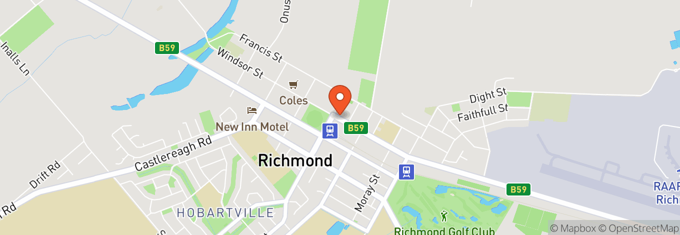 Map of Richmond Regent Twin Cinema