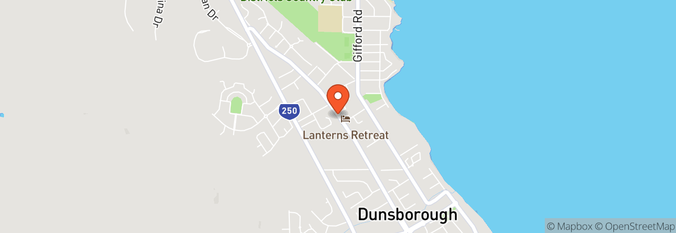 Map of Dunsborough Hotel