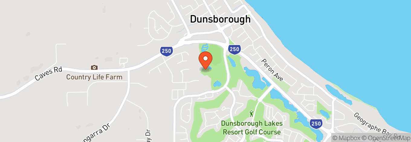 Map of Dunsborough Football Club