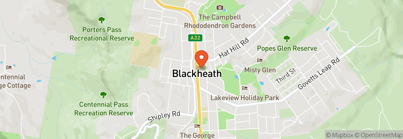 Map of Blackheath Community Hall