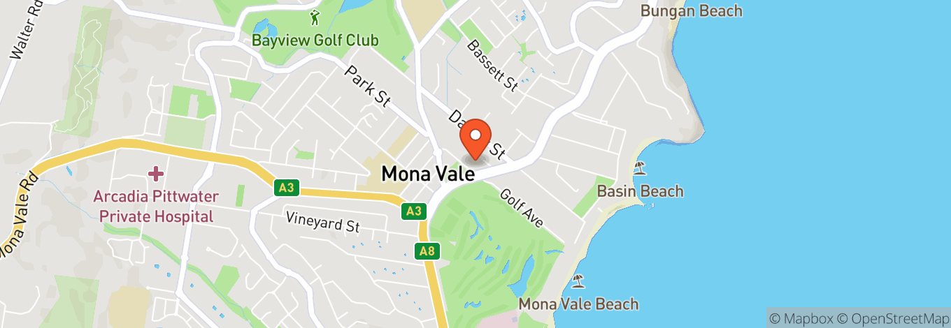 Map of The Mona Vale Hotel