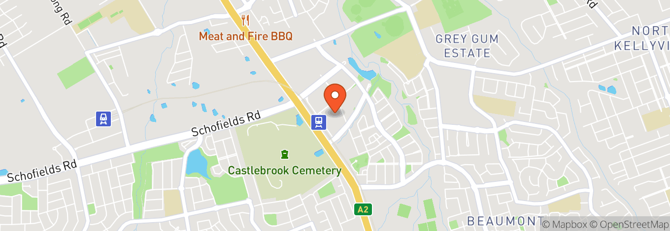 Map of Rouse Hill Town Centre
