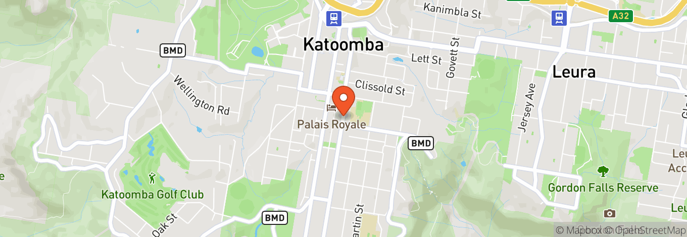 Map of Katoomba RSL 