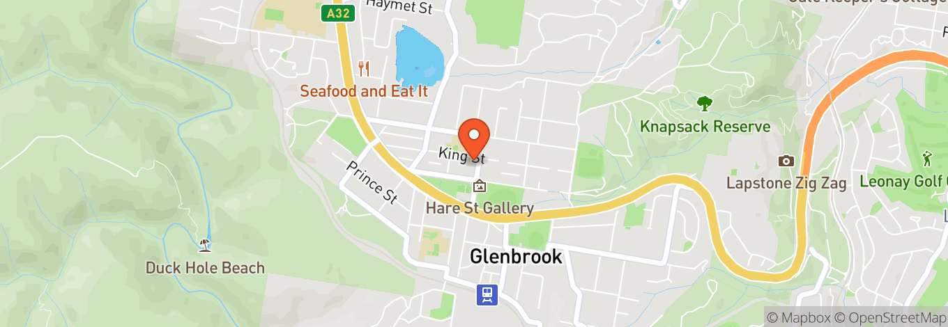 Map of Glenbrook Yoga Space