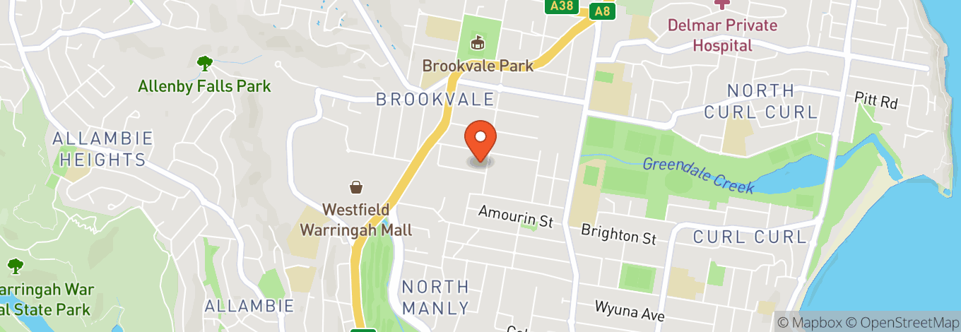 Map of Freshwater Brewing Company