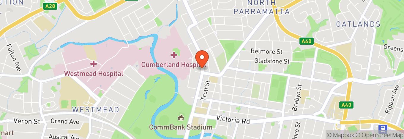 Map of Parramatta Gaol