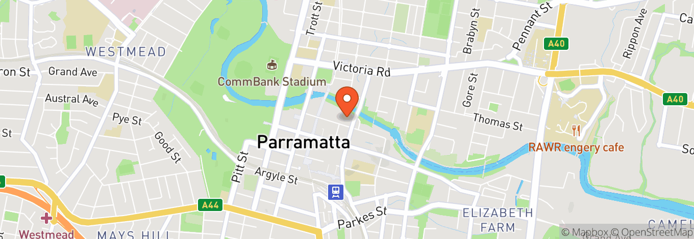 Map of Powerhouse Parramatta