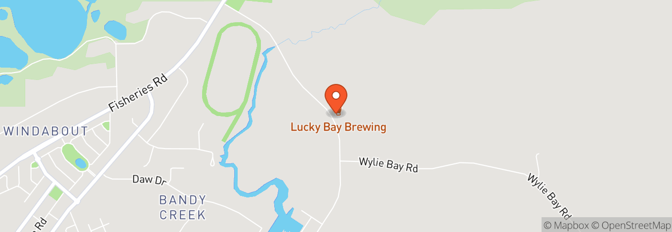 Map of Lucky Bay Brewing