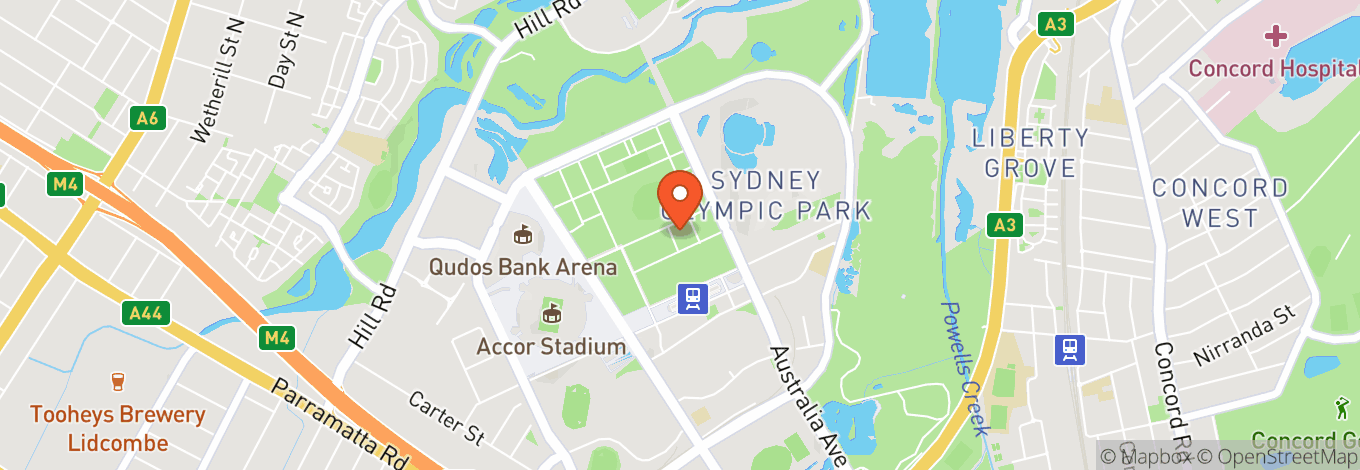 Map of Charles Moses Stadium