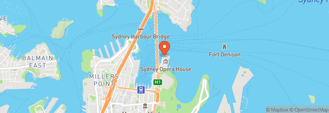 Map of Joan Sutherland Theatre In Sydney Opera House