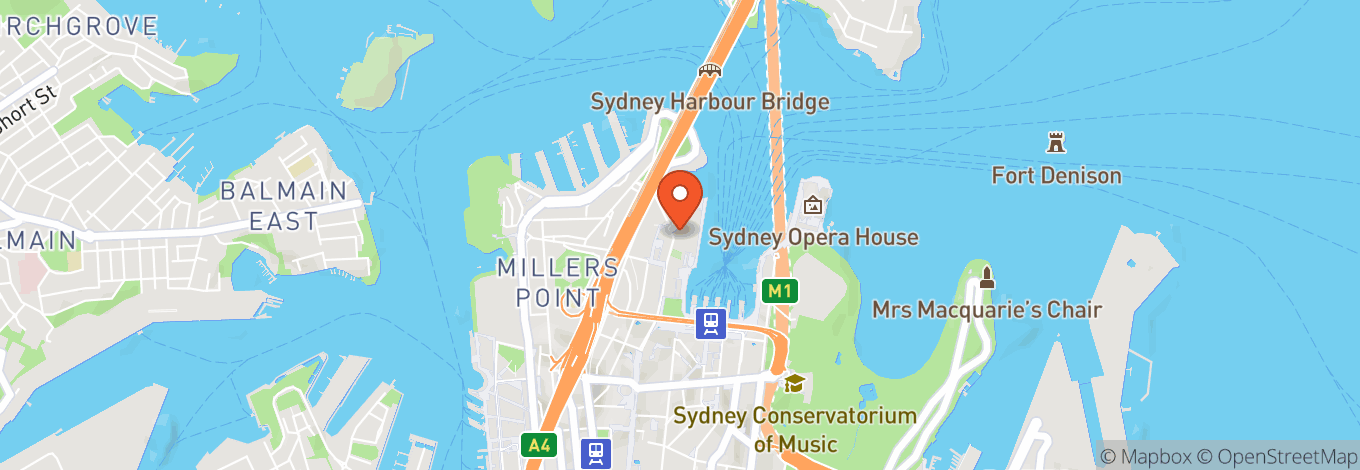 Map of The Rawson Now Bar Mille