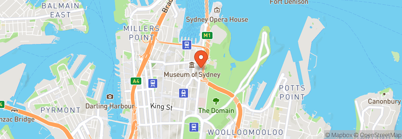 Map of Eastern Pontoon, Circular Quay