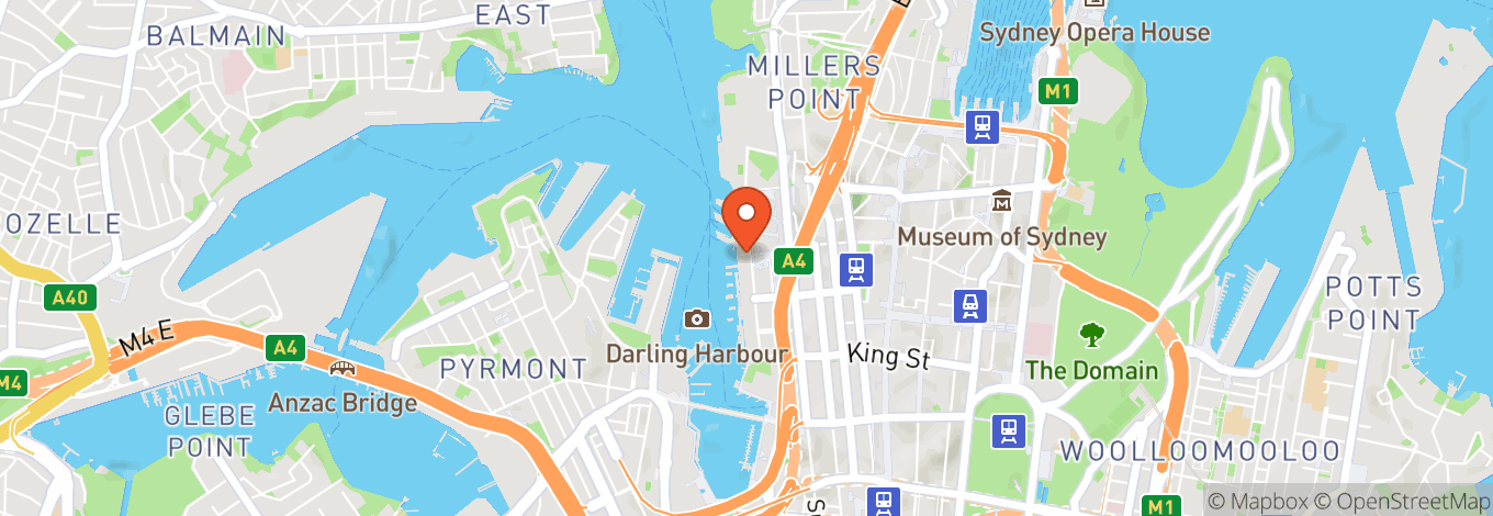 Map of Barangaroo House