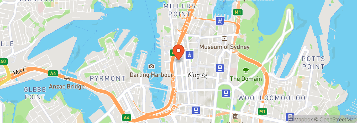 Map of Singing Sydney
