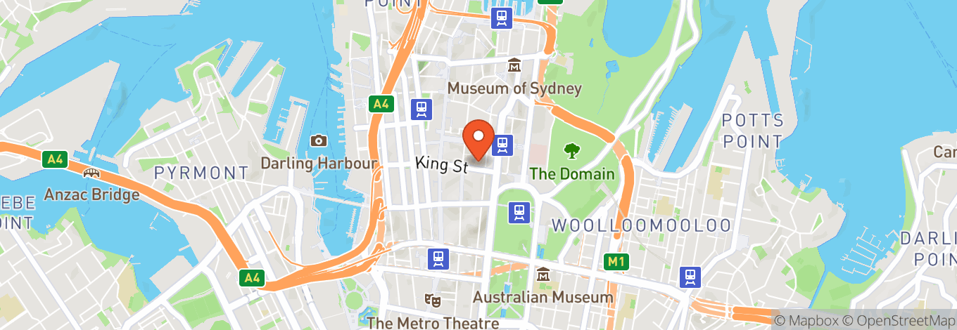 Map of Sxsw Sydney