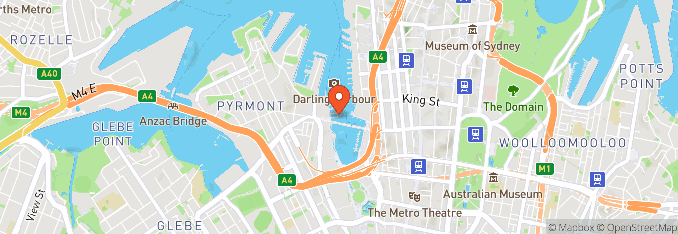 Map of King Street Wharf 7 Darling Harbour