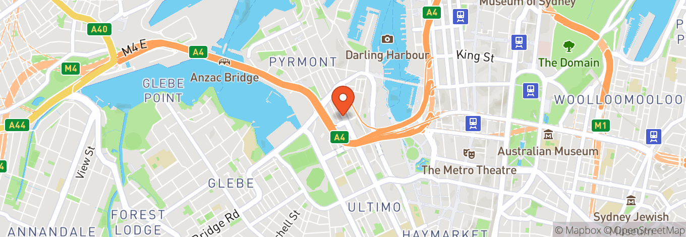 Map of Fisherman’s Wharf (Sydney)
