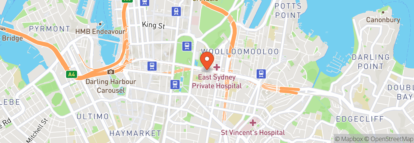 Map of Slims Rooftop