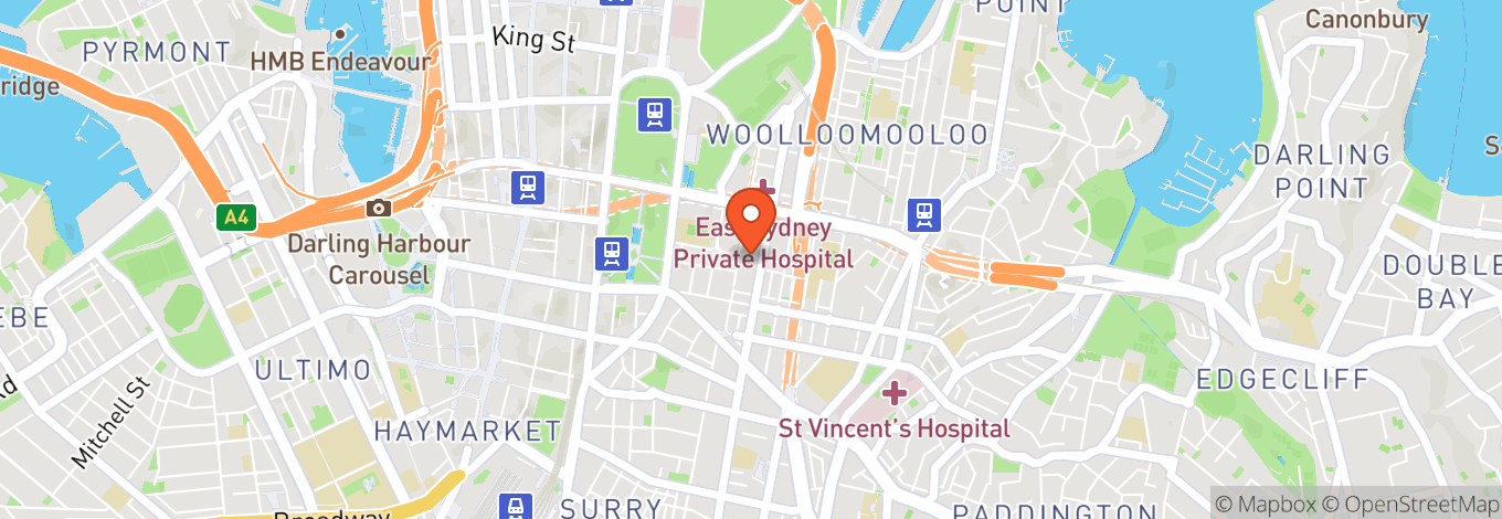 Map of Stanley's On Stanley