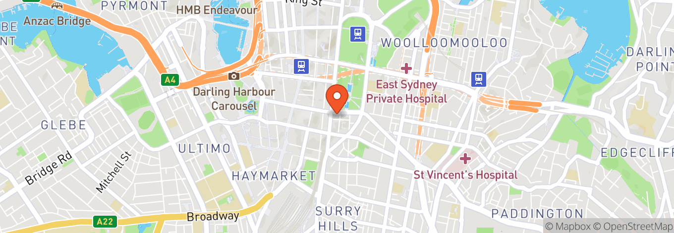 Map of Odeon Theatre