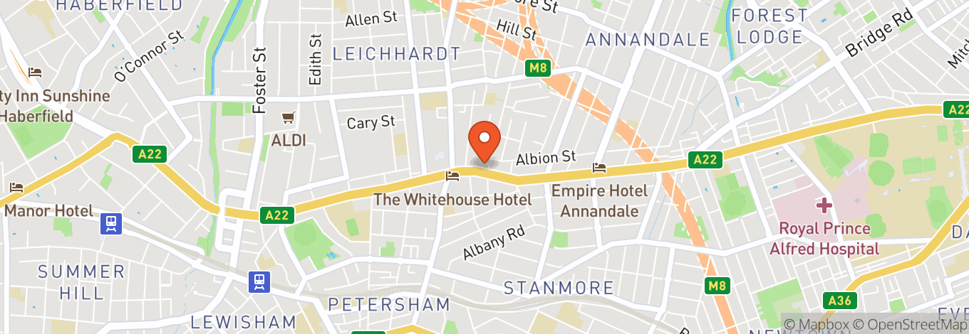 Map of Albert Palais Events