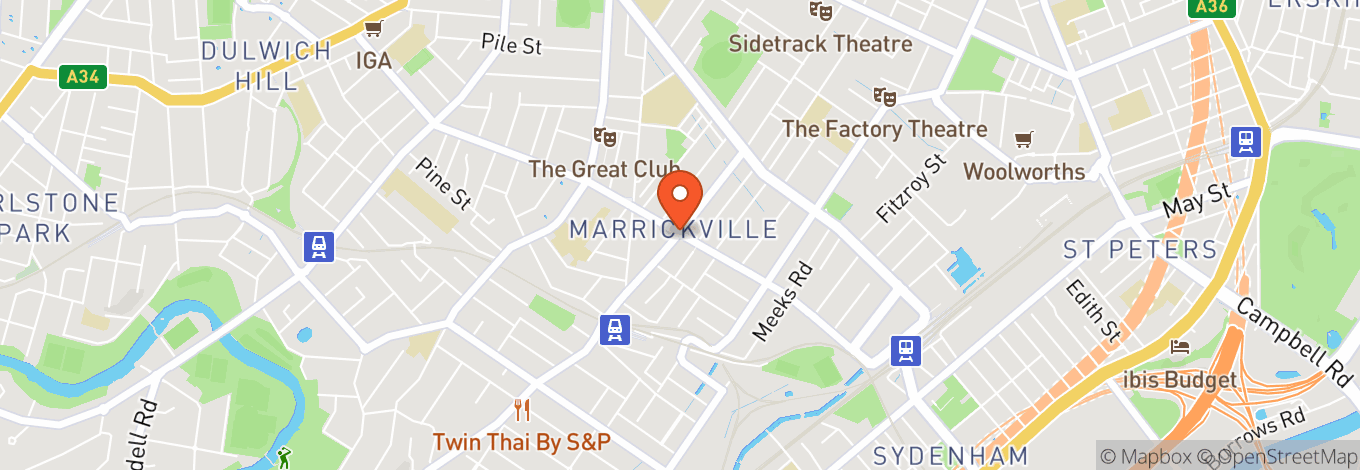 Map of TBA Marrickville