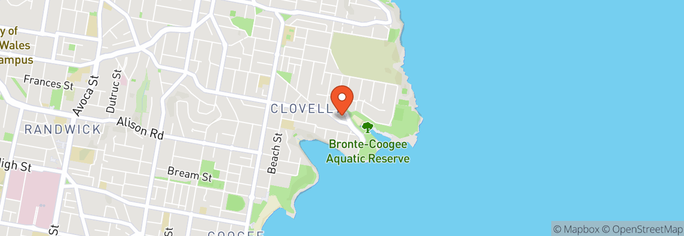 Map of Clovelly Hotel