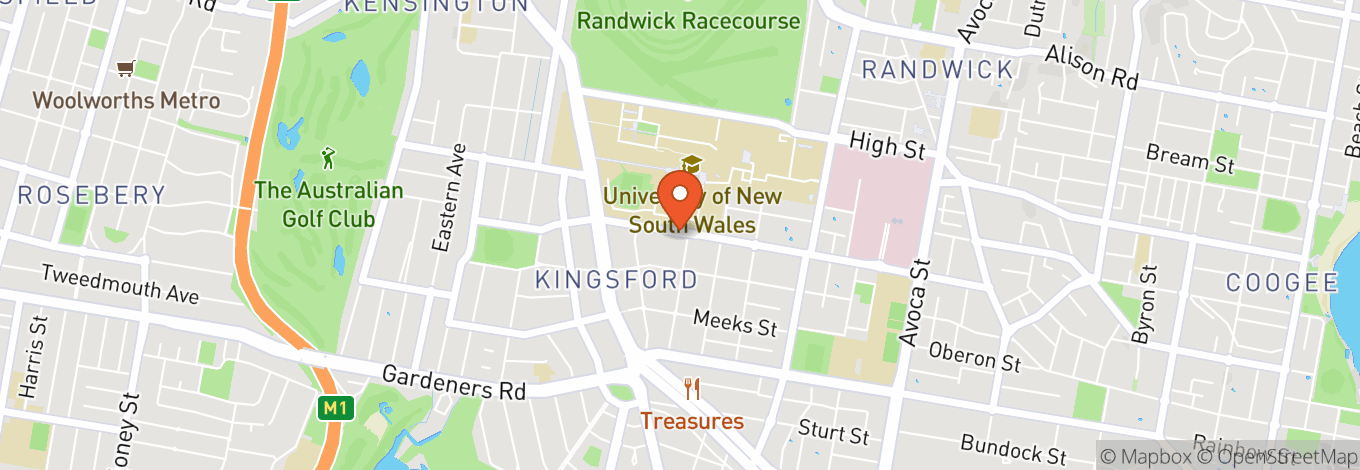 Map of Esme Timbery Creative Practice Lab