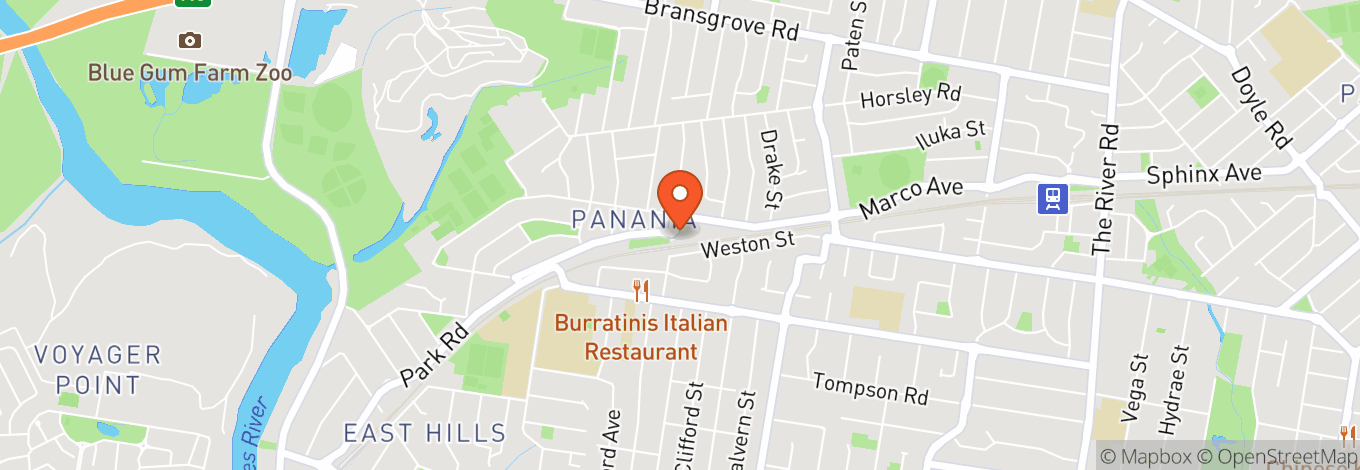 Map of Panania Hotel