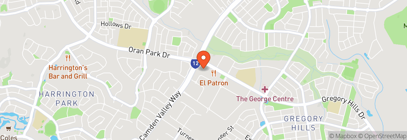 Map of El Patron Bar & Restaurant