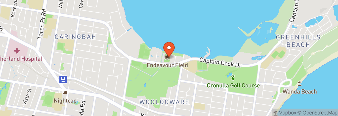 Map of Ocean Protect Stadium