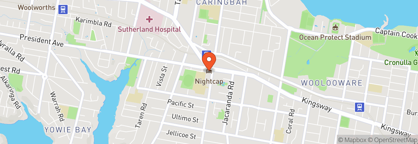 Map of Caringbah Hotel