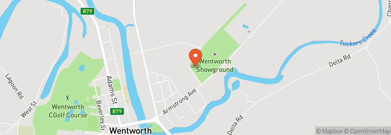 Map of Wentworth Showgrounds